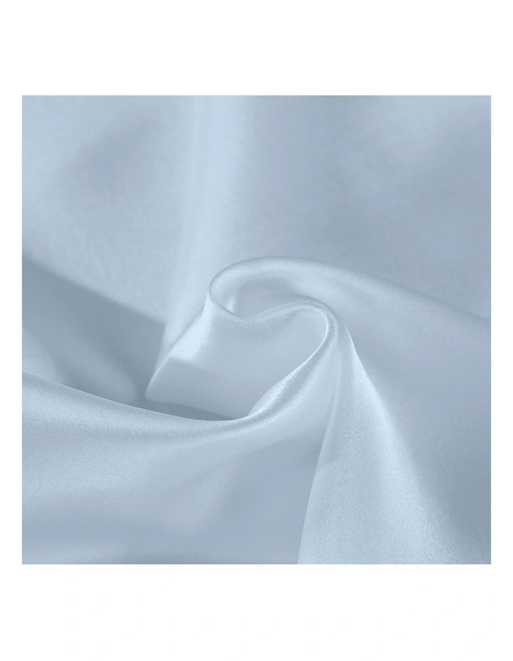Top 10 βοΈ Royal Comfort Mulberry Soft Silk Hypoallergenic Pillowcase Twin Pack 51x76cm In Light Blue π - Image 2