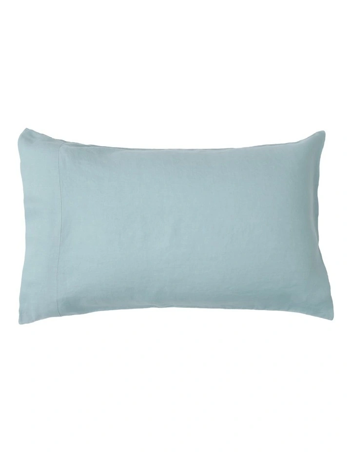 Promo β¨ Australian House & Garden Sandy Cape Washed Belgian Linen Sheet Set Ocean π - Image 3
