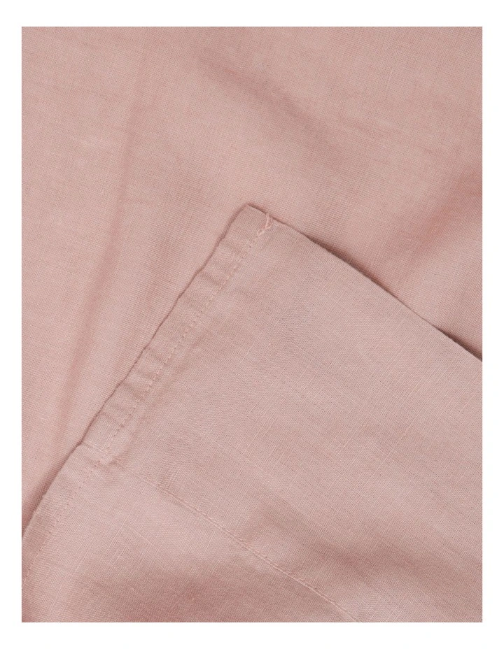 Wholesale β¨ Australian House & Garden Sandy Cape Washed Belgian Linen Sheet Set Pink π - Image 2