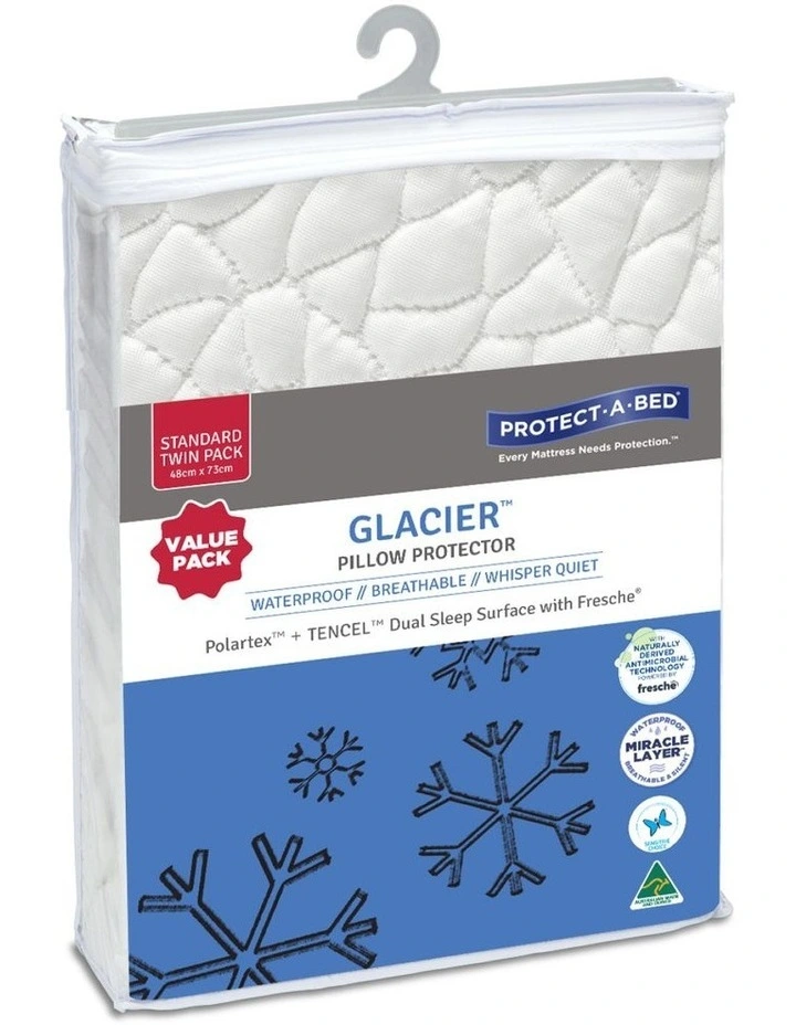 Glacier Polartex Waterproof Twin Pack Pillow Protector Outlet ???? Protect-A-Bed Glacier Polartex Waterproof Twin Pack Pillow Protector ???? -Australian Home Shop unnamed file 357