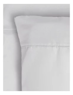 Best deal 🛒 Vue Super Soft Microfibre Sheet Set Silver 💯