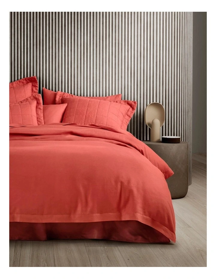 Wholesale 😍 Sheridan Abbotson Pillowcase Pair In Washed Red ✨ - Image 2