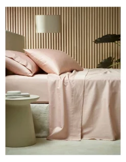 Hot Sale ???? Australian House & Garden Plant Dyed Organic Cotton Sheet Set In Clay ????