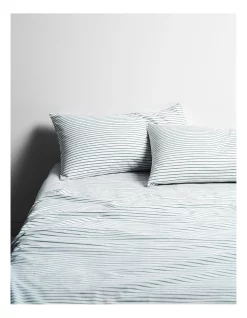 Best Pirce โค๏ธ Aura Home Vintage Stripe Sheet Set In Atlantic โญ