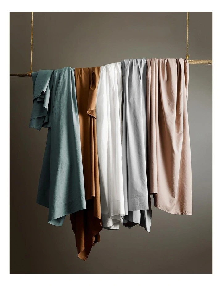 Wholesale π Aura Home Halo Organic Cotton Sheet Set In Pebble π - Image 4