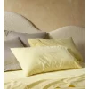 Buy ???? Vue 250TC Stonewashed Cotton Sheet Set In Wax Yellow ????