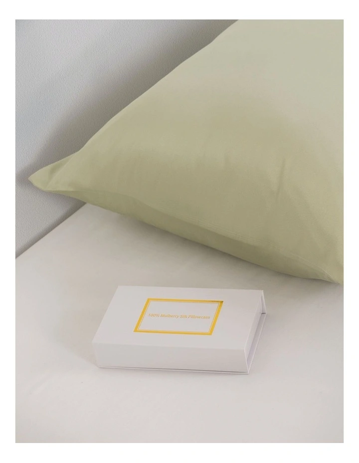Hot Sale π Royal Comfort Pure Silk Pillowcase In Sage π₯ - Image 3