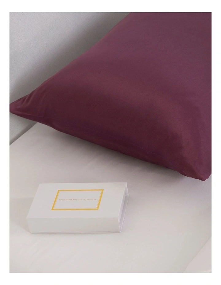 Flash Sale β¨ Royal Comfort Pure Silk Pillowcase In Purple π - Image 3