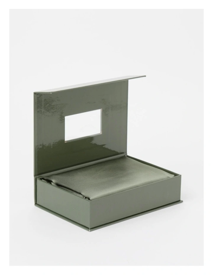 Brand new π Heritage Silk Front Pillowcase Pair In Ivy β - Image 2