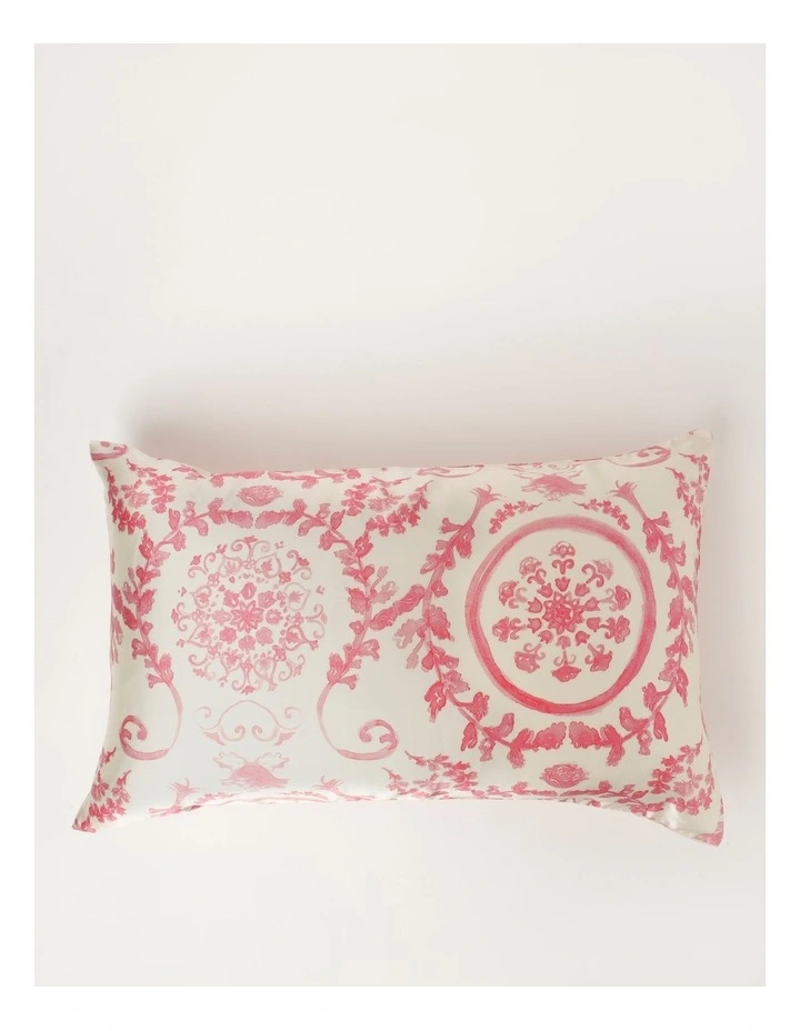 Buy π Heritage Luxe Silk Pillowcase In Rose π