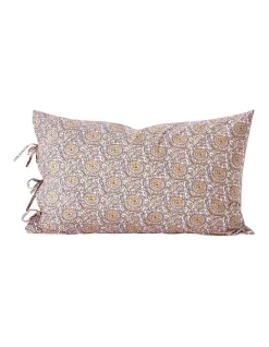 Top 10 ๐ Aura Home Jaipur Standard Pillowcase In Rosewater/Merlot โ๏ธ
