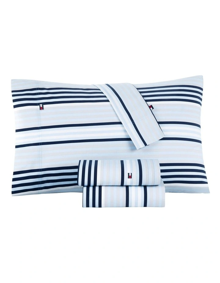 Ocean Stripe Sheet Set in Multi Budget ???? Tommy Hilfiger Ocean Stripe Sheet Set In Multi ???? -Australian Home Shop unnamed file 628