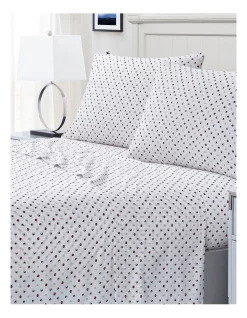 Cheapest ???? Tommy Hilfiger Sketchy Dot Caviar Sheet Set ✨