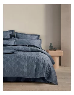 Hot Sale ❤️ Sheridan Martella Tailored European Sham In Deepwater ????