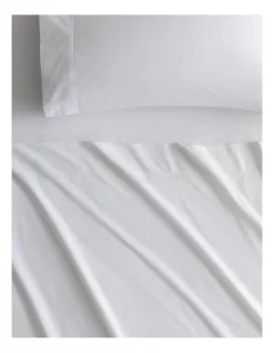 Cheapest ๐ Sheridan Byren Percale Sheet Set In White โ