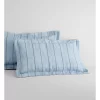 Hot Sale ???? Sheridan Abbotson Stripe Tailored Pillowcase Pair In Spa ????