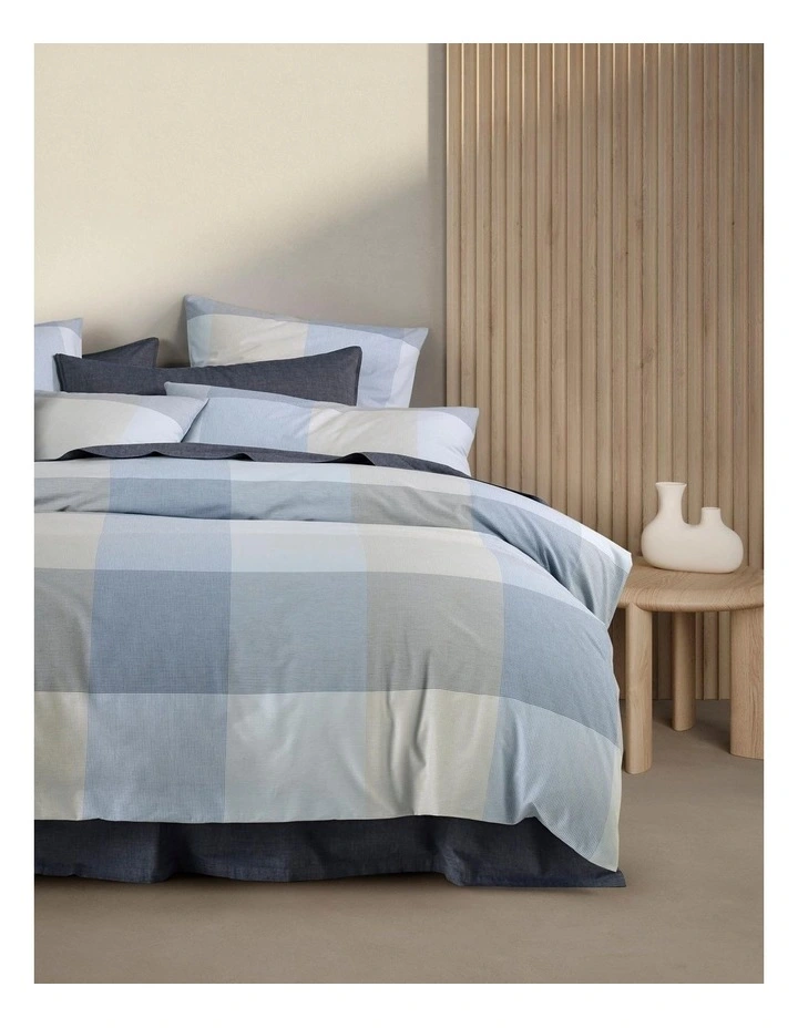 Brand new 🔥 Sheridan Benton European Pillowcase In Blue ✔️ - Image 2