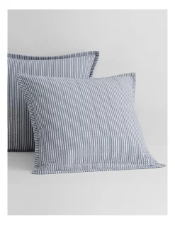 Discount ๐ Sheridan Reilly Stripe European Sham In Atlantic ๐ฏ