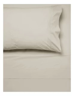 Best reviews of π Linen House Vienna 300TC Cotton Percale Sheeting Cream π§¨