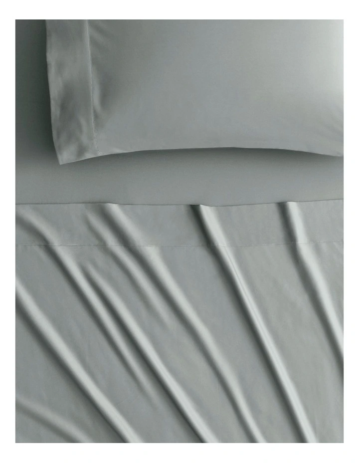 Best Sale 🛒 Sheridan Egyptian Cotton 500tc Twill Sheet Set 50cm In Tidal 🎁
