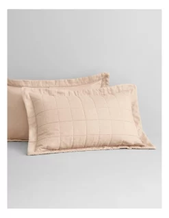 Best Pirce 🌟 Sheridan Abbotson Sham In Buff 👍