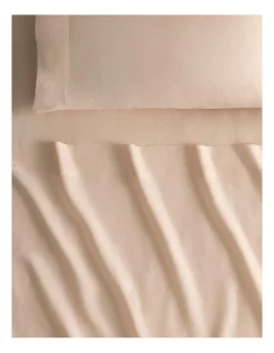 New ๐ Sheridan Abbotson Flat Sheet In Beige ๐