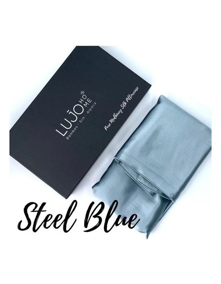 Silk Eye Mask And Pillowcase in Steel Blue Cheapest ✔️ Lujo Home Silk Eye Mask And Pillowcase In Steel Blue ???? -Australian Home Shop unnamed file 785