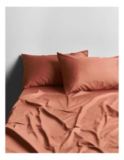 Best Sale ๐ Aura Home Halo Organic Sateen Sheet Set Cedarwood โ๏ธ