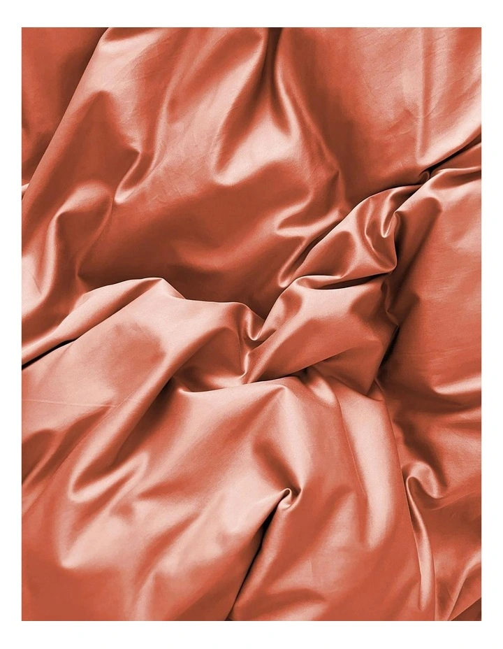 Best Sale π Aura Home Halo Organic Sateen Sheet Set Cedarwood βοΈ - Image 2