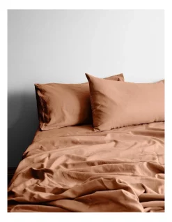 Deals ๐ Aura Home Maison Vintage Sheet Set Hazelnut โ๏ธ