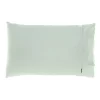 Budget ⭐ Linen House Augusta 500TC King Pillowcase Green Gum ????