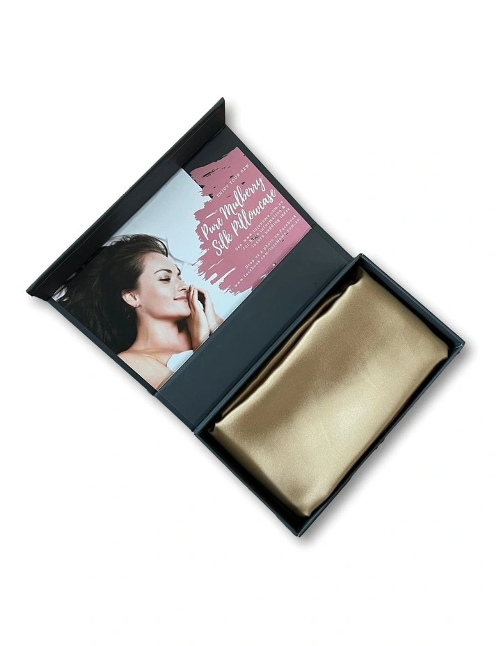 Silk Pillowcase 19 Momme Gold Buy ???? Lujo Home Silk Pillowcase 19 Momme Gold ???? -Australian Home Shop unnamed file 866