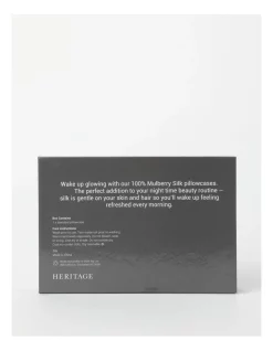 Promo ???? Heritage Luxe Silk Pillowcase In Charc ???? 2 Promo ???? Heritage Luxe Silk Pillowcase In Charc ???? -Australian Home Shop unnamed file 87