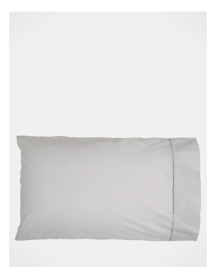 Cheap π Heritage 1000TC Finest Cotton Sateen Super King Size Sheet Silver β - Image 2