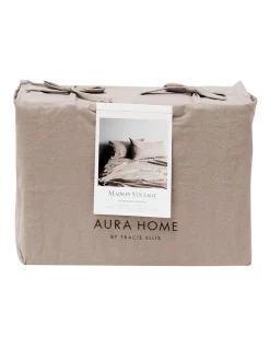 Top 10 ⌛ Aura Home Maison Vintage Sheet Set In Nude ⭐ 3 Top 10 ⌛ Aura Home Maison Vintage Sheet Set In Nude ⭐ -Australian Home Shop unnamed file 954